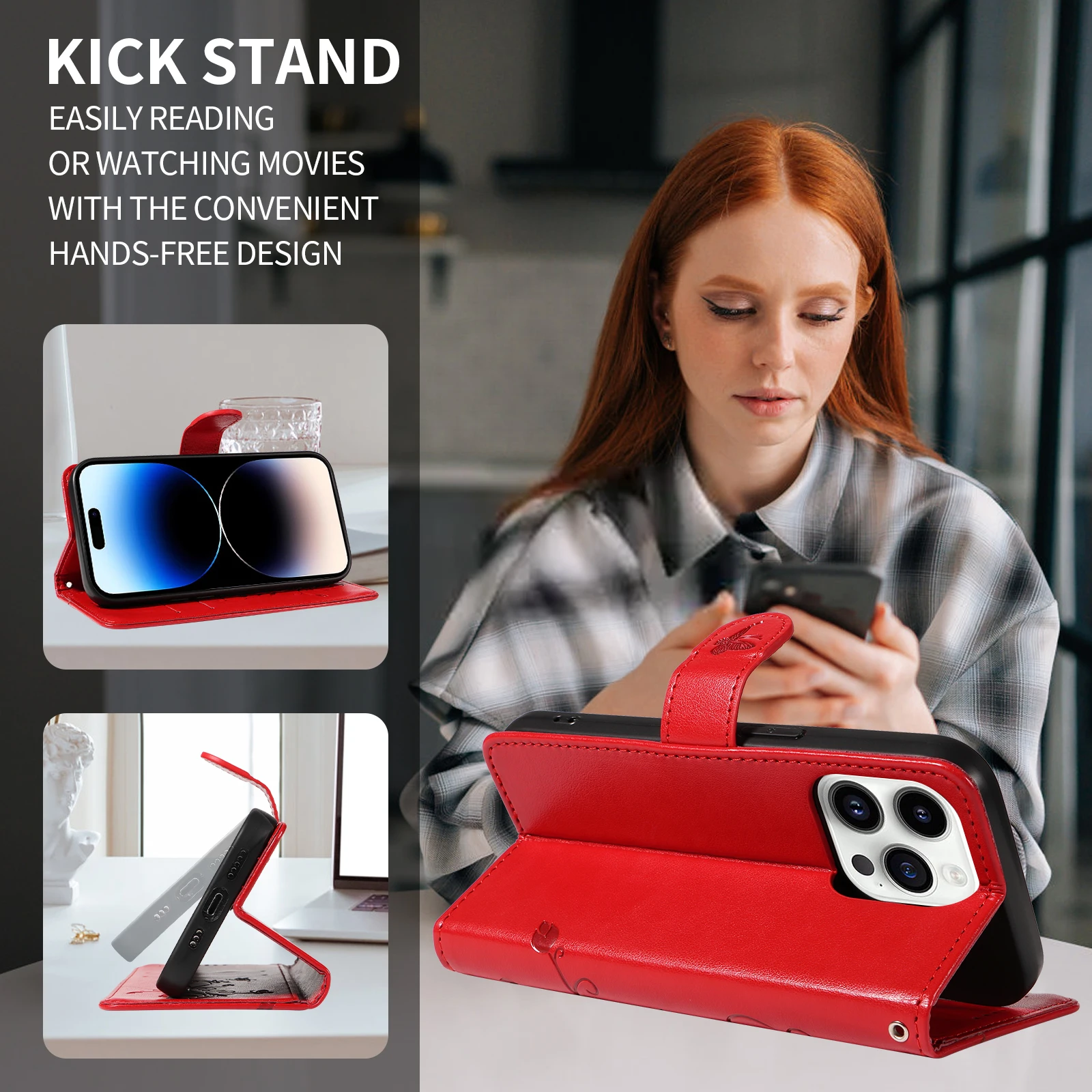Premium Flip Wallet Case