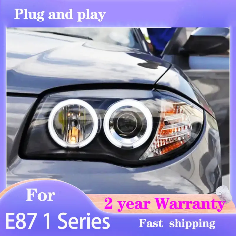 Car-Styling-for-BMW-E87-Headlight-Kit-2004-2011-BMW-1-series-Head ...