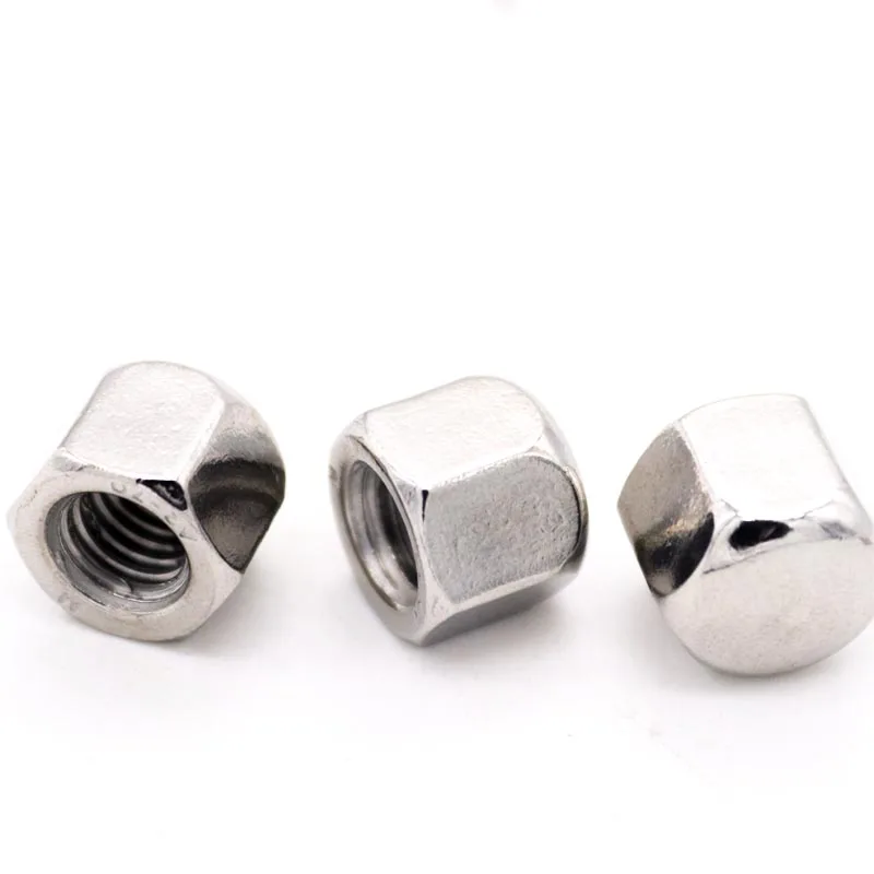 1/2/5/10pc M3 M4 M5 M6 M8 M10 M12 M14 M16 304 A2 Stainless Steel Hex Hexagon Short Low Thin Cap Acorn Nut Cover Blind Nut DIN917