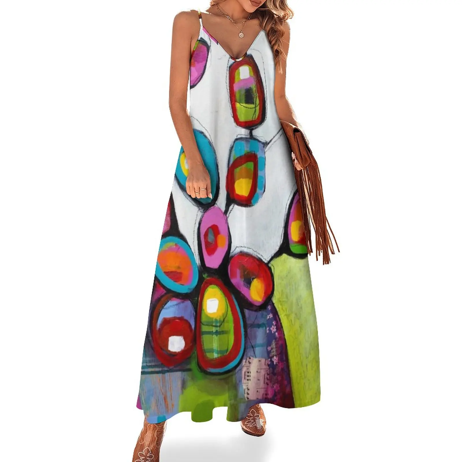 

Distinguished Sleeveless Dress Women long dress party dresses women ceremony dresses long sleeve dress