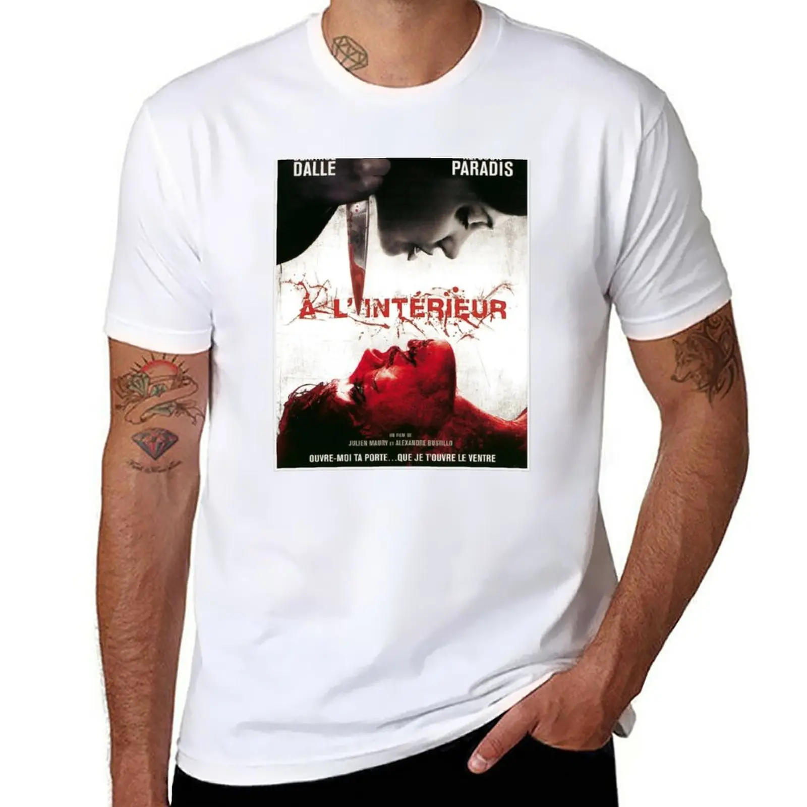 

Новинка, футболка с французским постером интерьера, черные футболки, одежда для аниме, футболки