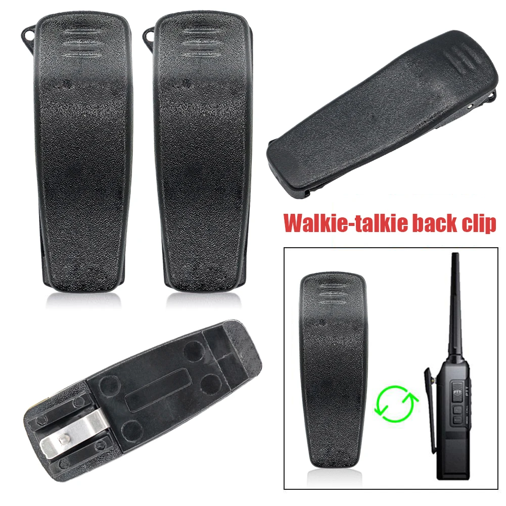 Two-Way Radios Belt Clip Portable Radio Walkie Talkie Clamp Non-slip Replacement Parts Accessories PMLN4743 for Motorola A8