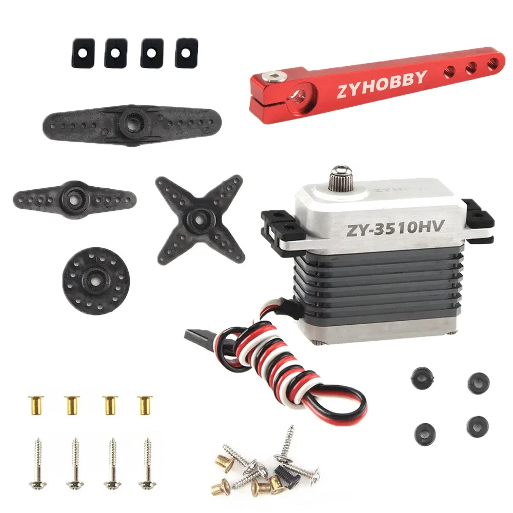 

ZYHOBBY ZY-3510HV Digital Servo 40*20*38mm 28-35KG Torque With Coreless Motor Servos For 74-91 Inch RC Model Airplane