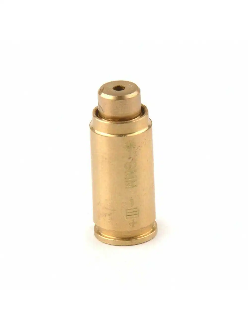 Brass CAL 9mm Red Laser Bore Sight Cartridge Bullet Shap Boresighter w/6 Battery