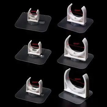 مشبك أنبوب بولي كلوريد الفينيل ذاتي اللصق ، موصل مشبك أنبوب خالي من الثقب ، ري الحدائق ، خزان أسماك الزينة ، محول الري ، تجهيزات ثابتة 6