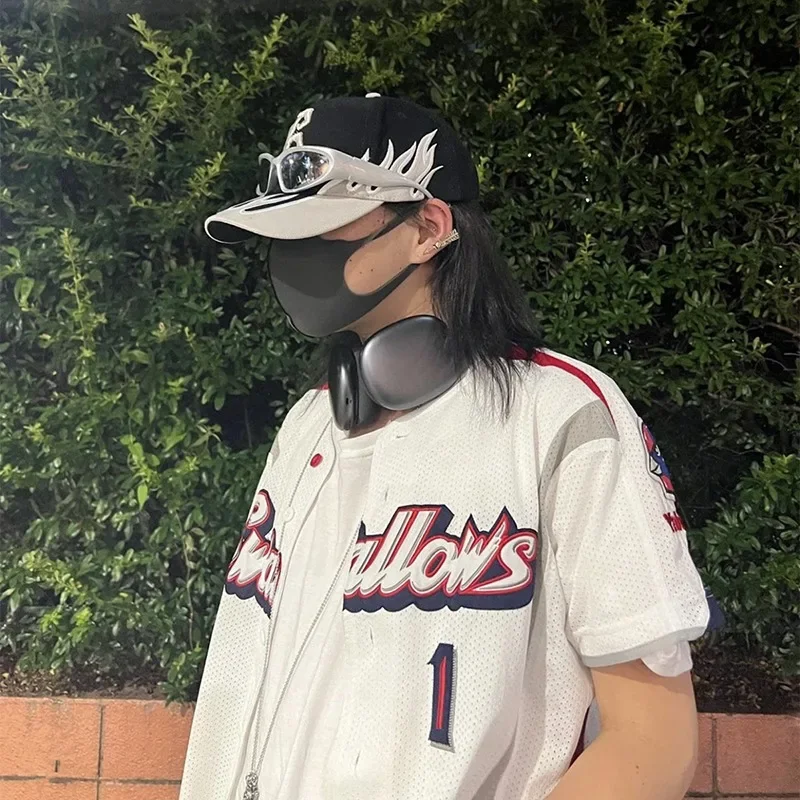 

Summer Leisure Fashion Men's and Women's Baseball Hot Selling KANYE Concert Limited Flame 6-Letter Adjustable Label Racing Hat