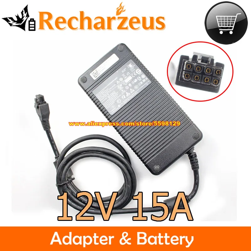 

Genuine For Dell RXVT7 RXV7T Ac Adapter F180PU-00 12V 15A 180W OPTIPLEX 745 VISUAL USF 755 USF 760 Power Supply Molex 8 Holes