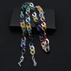 Trendy Acrylic Crystal Sunglasses Glasses Chain Mask Hangs Cord Strap Eyepieces Neck Fashion Lanyard Women Jewelry Accessories 5