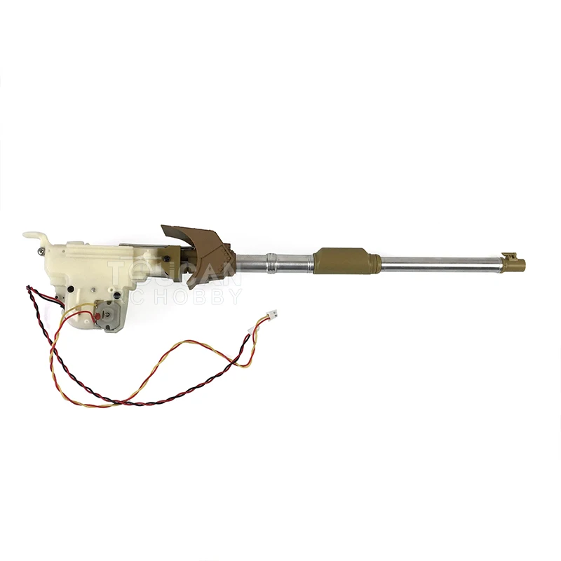 Pièce RC Canon métal recul BB pour char Henglong 1/16 Abrams M1A2 3918, gros plan sur la finition