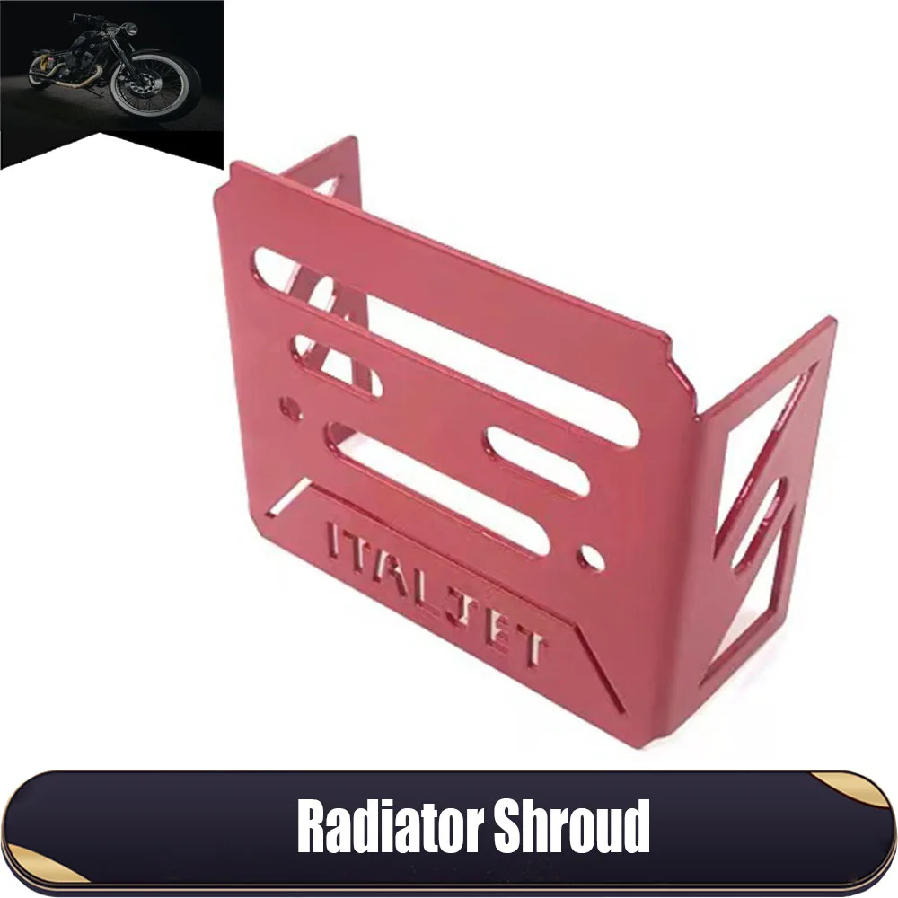 

Fit Italjet Dragster 200 / 250i / 125 / 400 New Fairing Cover For Italjet Dragster Aluminum Alloy Radiator Shroud