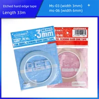 Dspiae ZPB/GS Series Ultra Scribing Tool Straight Edge Broach Step Scraper for Modeling Detailing Tools Hobby DIY Supply 6