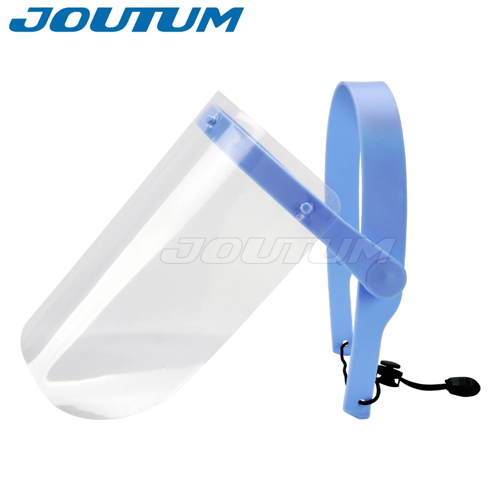Dental Protective Face Shield with Detachable Anti-Fog Dustproof Covers