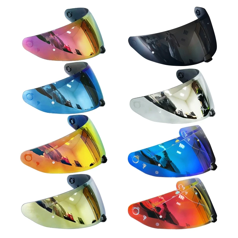 Replacement Helmet Visor Lens For HJC I70 & I10 Motorcycle Helmets - Anti-Fog, Anti-Scratch, Multiple Colors
