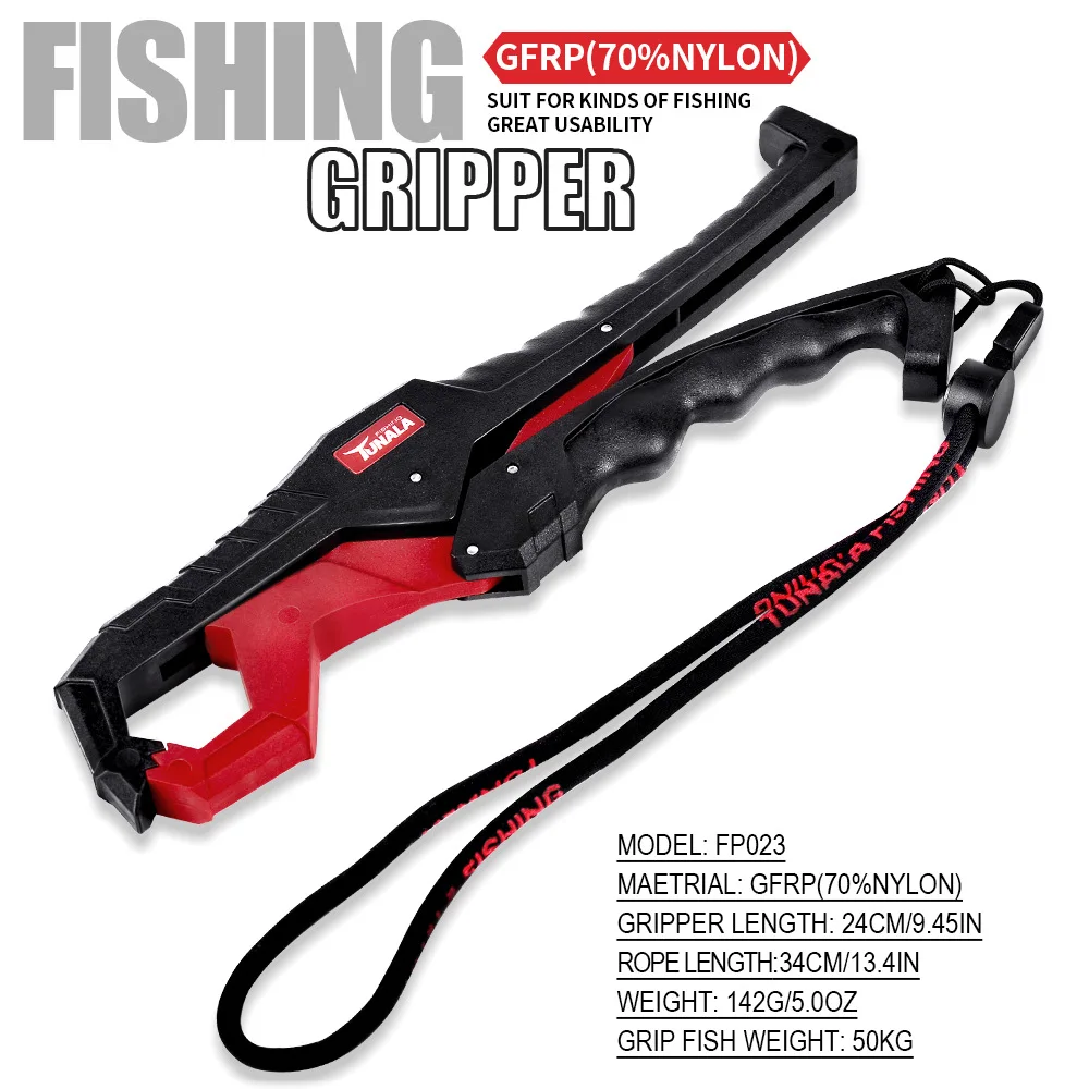 SEIWEI Mini Gripper Per Pesci In Alluminio | Pinza Portatile Per Pesca Con Grilletto, Adatta Per Acqua Dolce E Salata