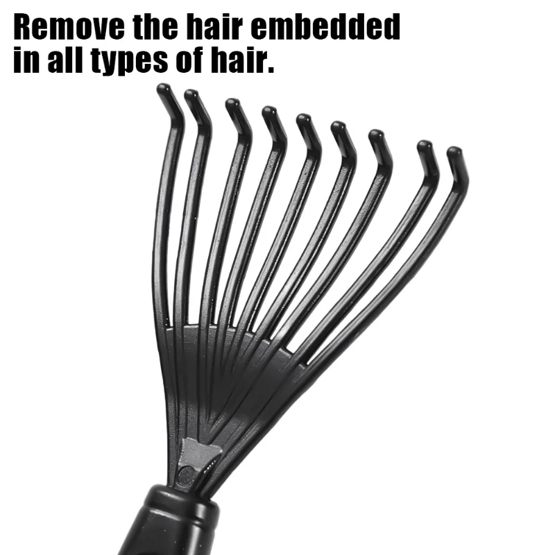  Hair Brush Cleaning Cleaner Tool-Black : Beauty