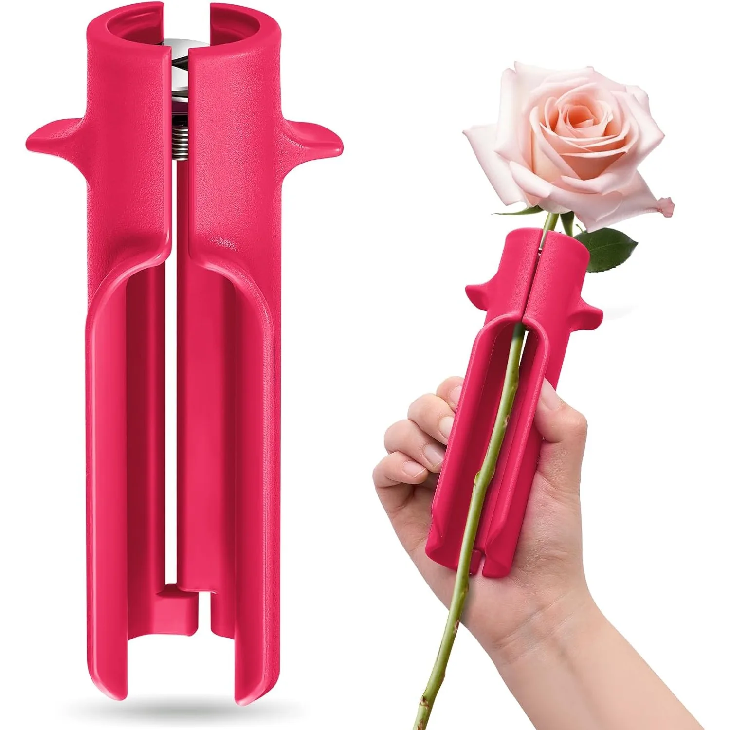 BROSSE A MAIN,Rose--Brosse de nettoyage éponge magique | Brosse de bain