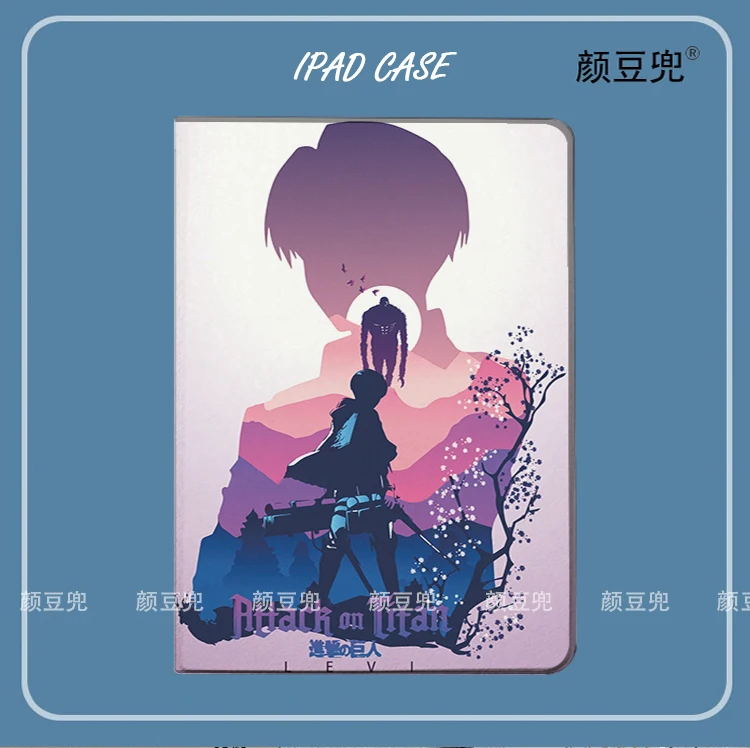 

Attack On Titan Anime Levi Case For iPad Air 4 5 10.9 Mini 5 6 for 2022 Pro 12.9 Case Luxury Silicone For iPad Air 4 5 10.9 inch