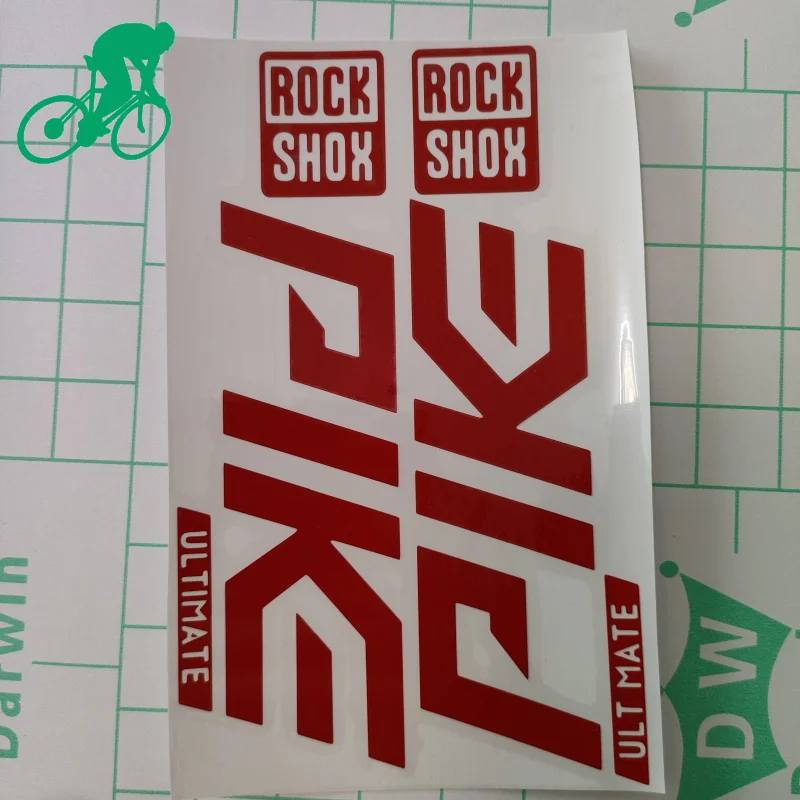 Autocollants / Stickers Sportifs Pour Fourches VTT MANITOU – Fabrication Française