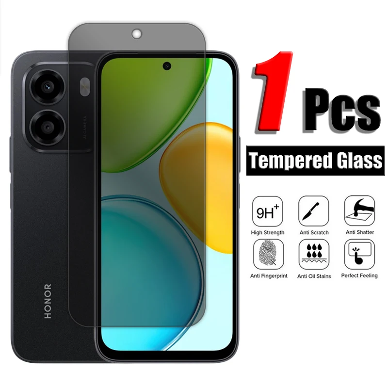 For Honor X6E Tempered Glass Privacy Screen Protector - 2.5D Enhanced Protection