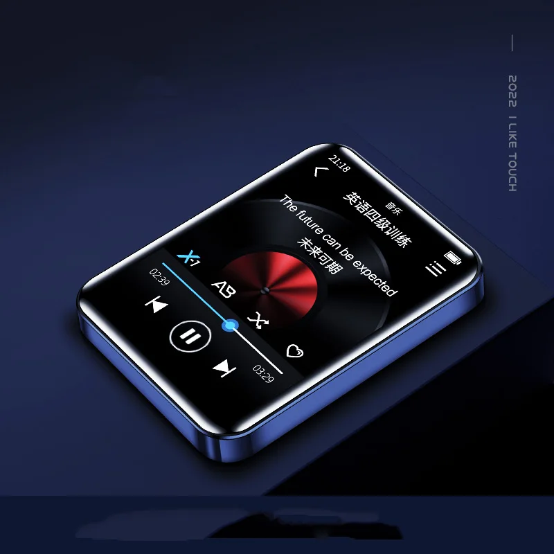 MP4 Player Music Player Mini Media Player Bluetooth Touch Screen 8GB 16GB FM Radio Video E-book MP3 Speaker