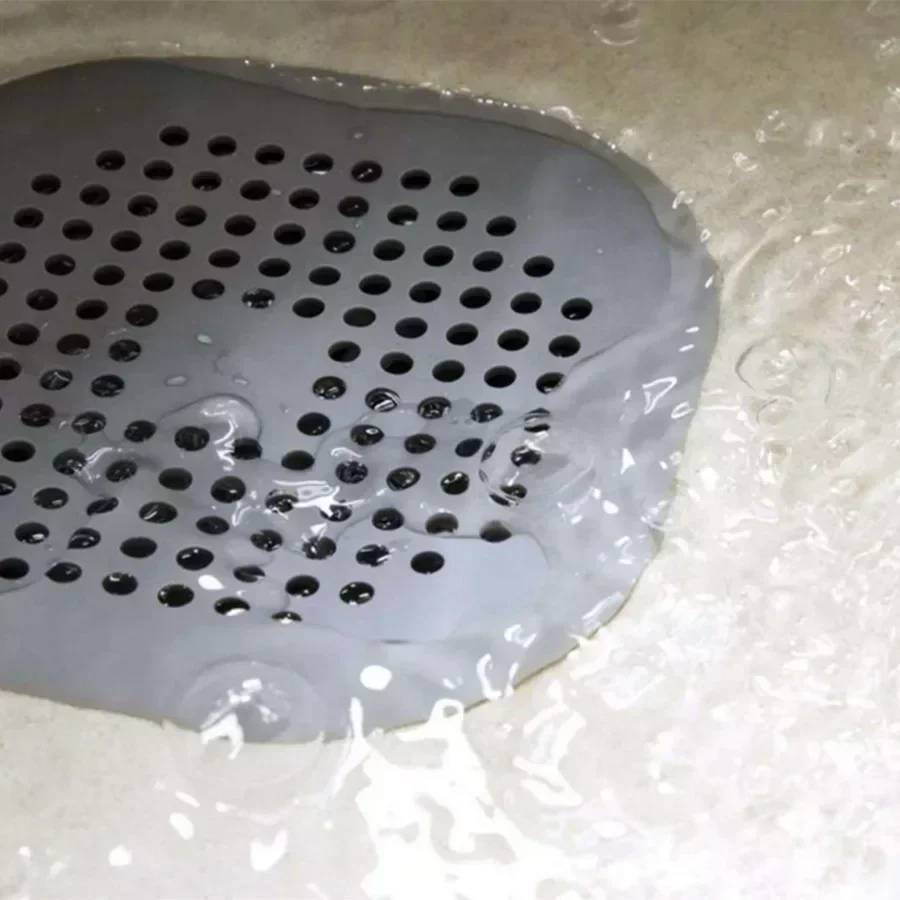 Sink Strainer 5/1PCS Hair Catcher Filter Sink Anti-blocking Strainer Bathtub Shower Floor Silicone Stopper Cover Kitchen Bathroom Accessor