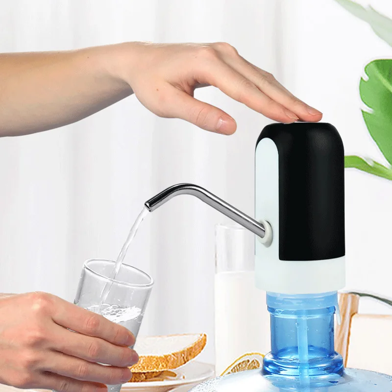 

Universal Electric Water Gallon Pump Water Dispenser USB Charging Mini Kitchen Accessories Water Pump Bottle Tap Barreled Tools