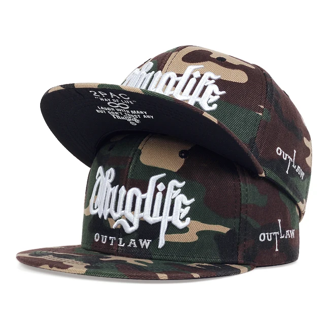 Topi Cap Hombres Snapback Gorras Deportes Al Aire Libre thug life