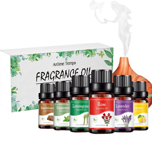 Extreme Fit 6-Pack: Aromatherapy Pure Essential Oils For Diffuser