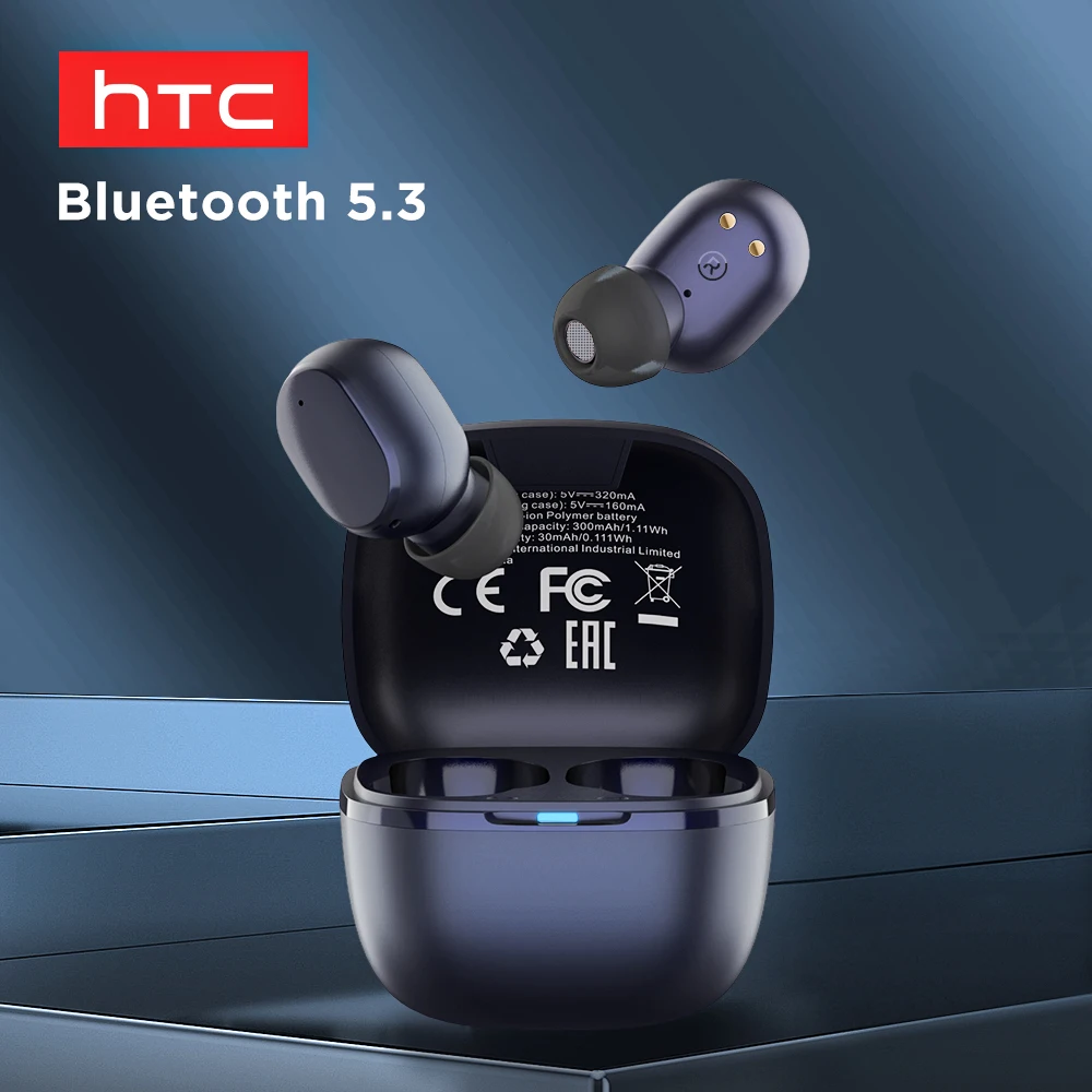 Новые оригинальные беспроводные наушники HTC TWS6 Bluetooth 5 3 с двойным стерео