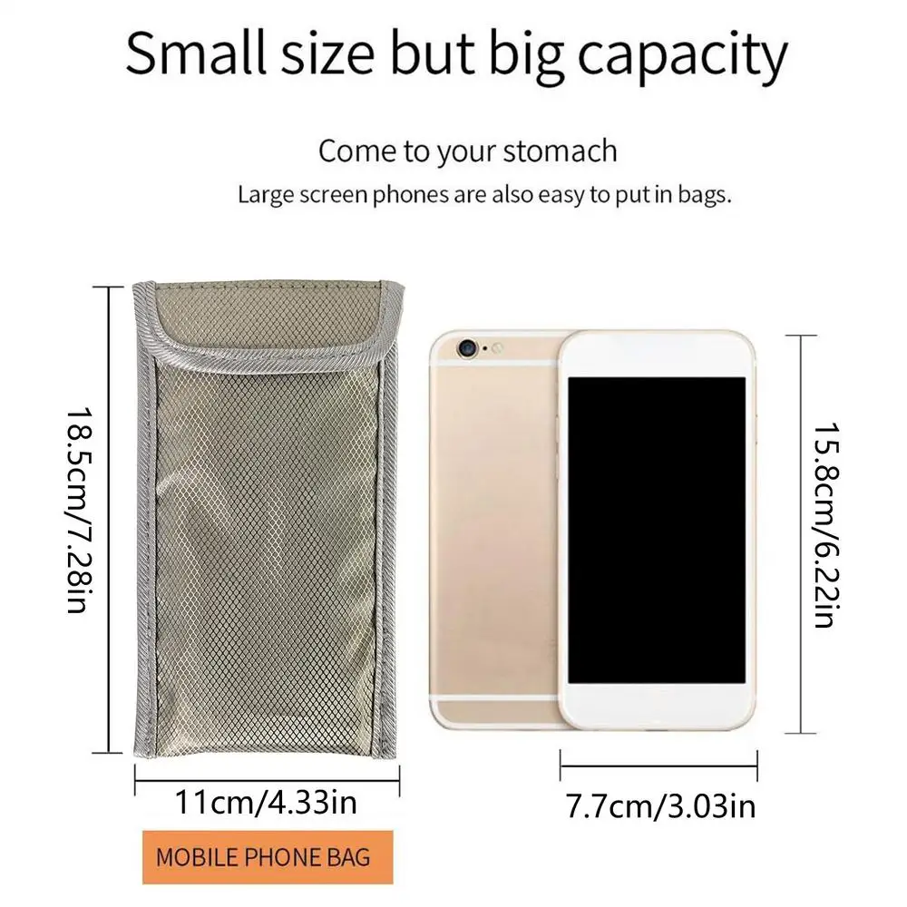 Advanced Faraday Bag - Premium Anti-Spying & Signal Blocking