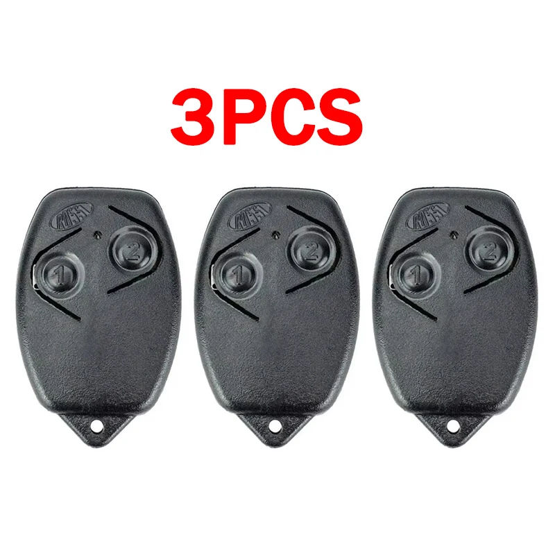 

3PCS ROSSI Garage Door Remote Control 433MHz Rolling Code Garage Door Opener ROSSI Gate Control Handheld Transmitter Keychain