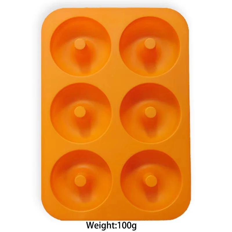 Silicone Non-Stick Donut and Bagel Baking Mold