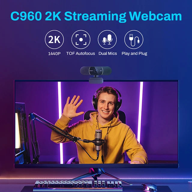 최고의 비디오 컨퍼런싱 경험을 선사하는 EMEET C960 웹캠
