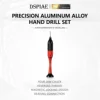DSPIAE AT-SHD Precision Aluminum Alloy Hand Drill Set For Assembly Gundam Model Hobby Building Making Tools DIY 2