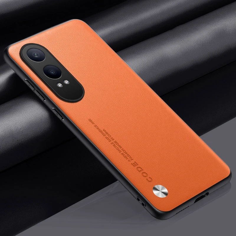 Luxury PU Leather Full Protection Phone Case - Sleek Silicone Back Cover