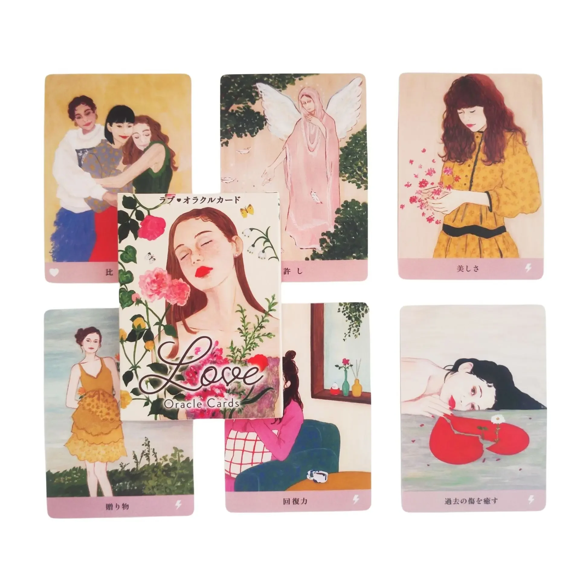 Love Oracle Deck Tarot Cards English Version Divination