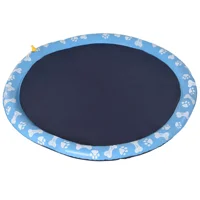 Piscine pliable pour chien, baignoire portable pour animaux de compagnie, piscine extérieure pour chiens et chats, grande piscine rafraîchissante facile à installer 2