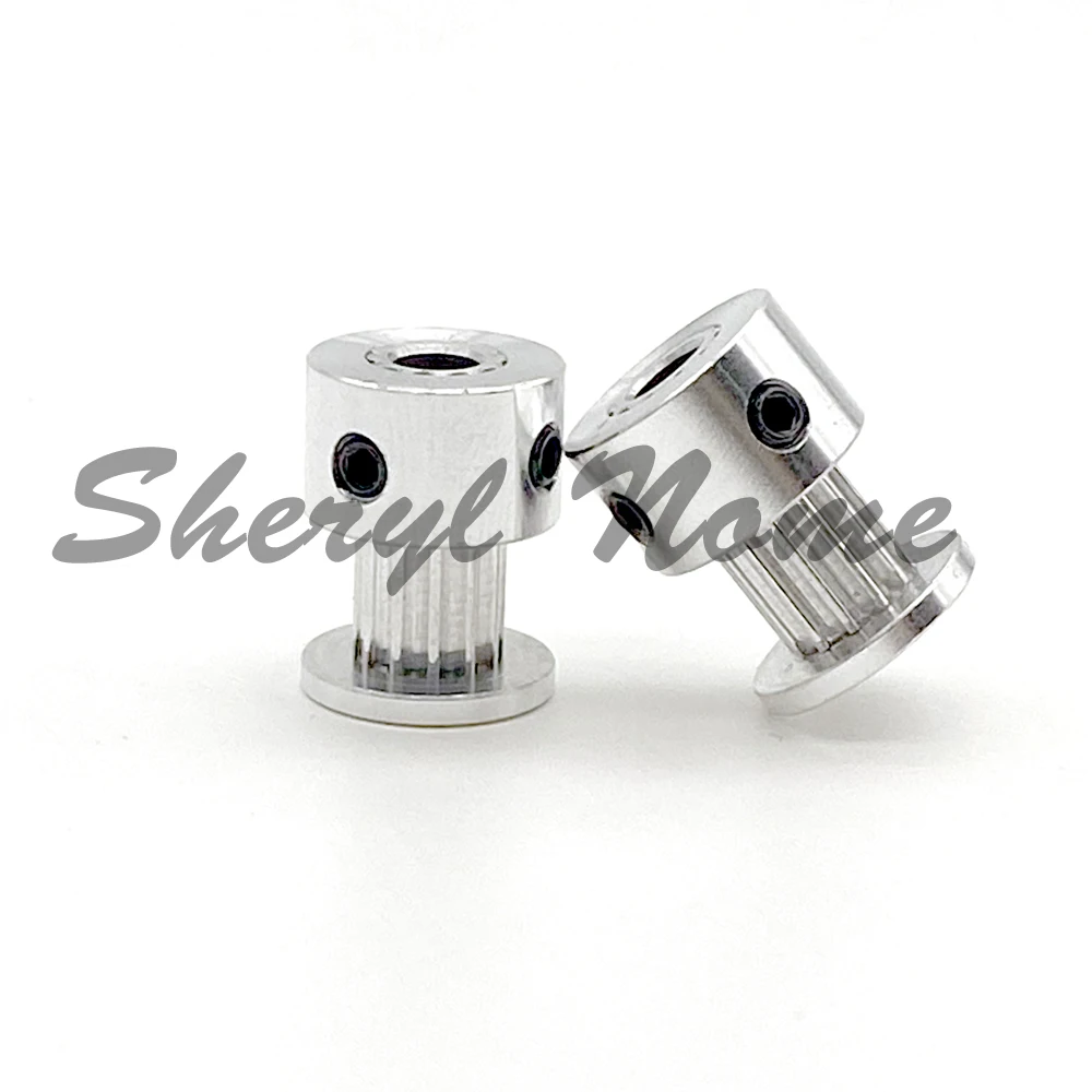 2GT Synchronous Pulley 3D Printer Accessories 12 14 16 17 18 20teeth GT2 Timing Belt
