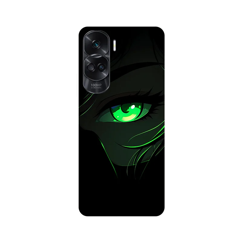 Wolf Painted Shockproof Soft Silicone Phone Case