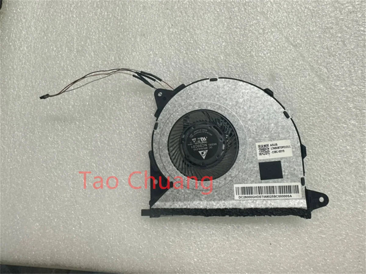 Ventilador Universal para Asus Zenbook Ux330 U3000u Cpu Oem 13nb0cw001011 Nc55c0116b17