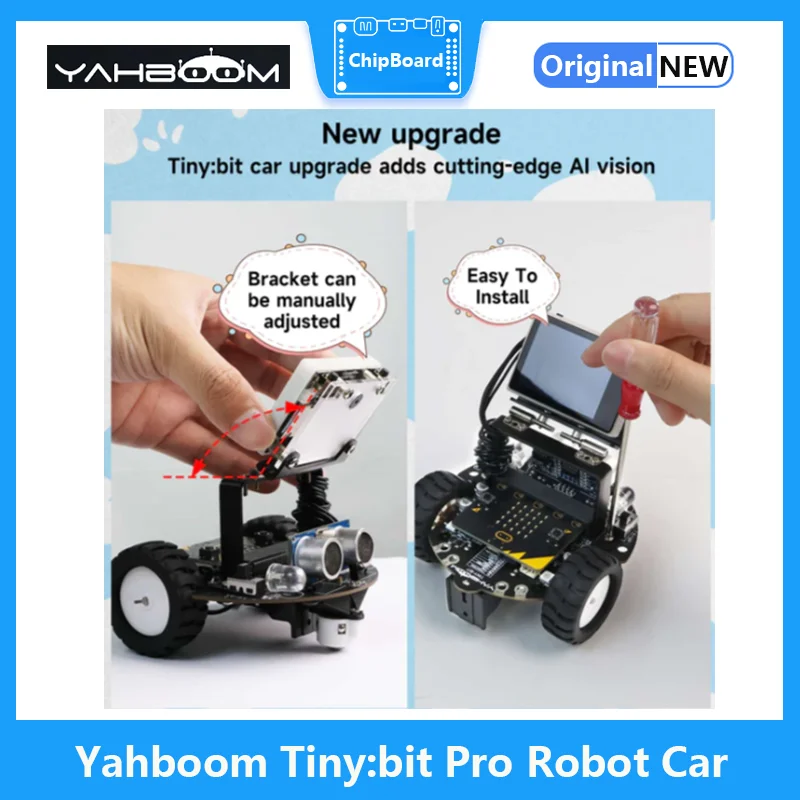 Yahboom Tiny:Bit Pro AI ־ κ ڵ, α׷ K210 , AI ð ν   ŰƮ