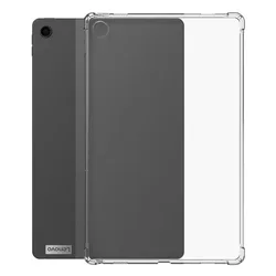Enhanced Silicone Soft Shell TPU Airbag Clear Protective Tablet Cover for 10.6'' Tablets (2022) (Transparent)