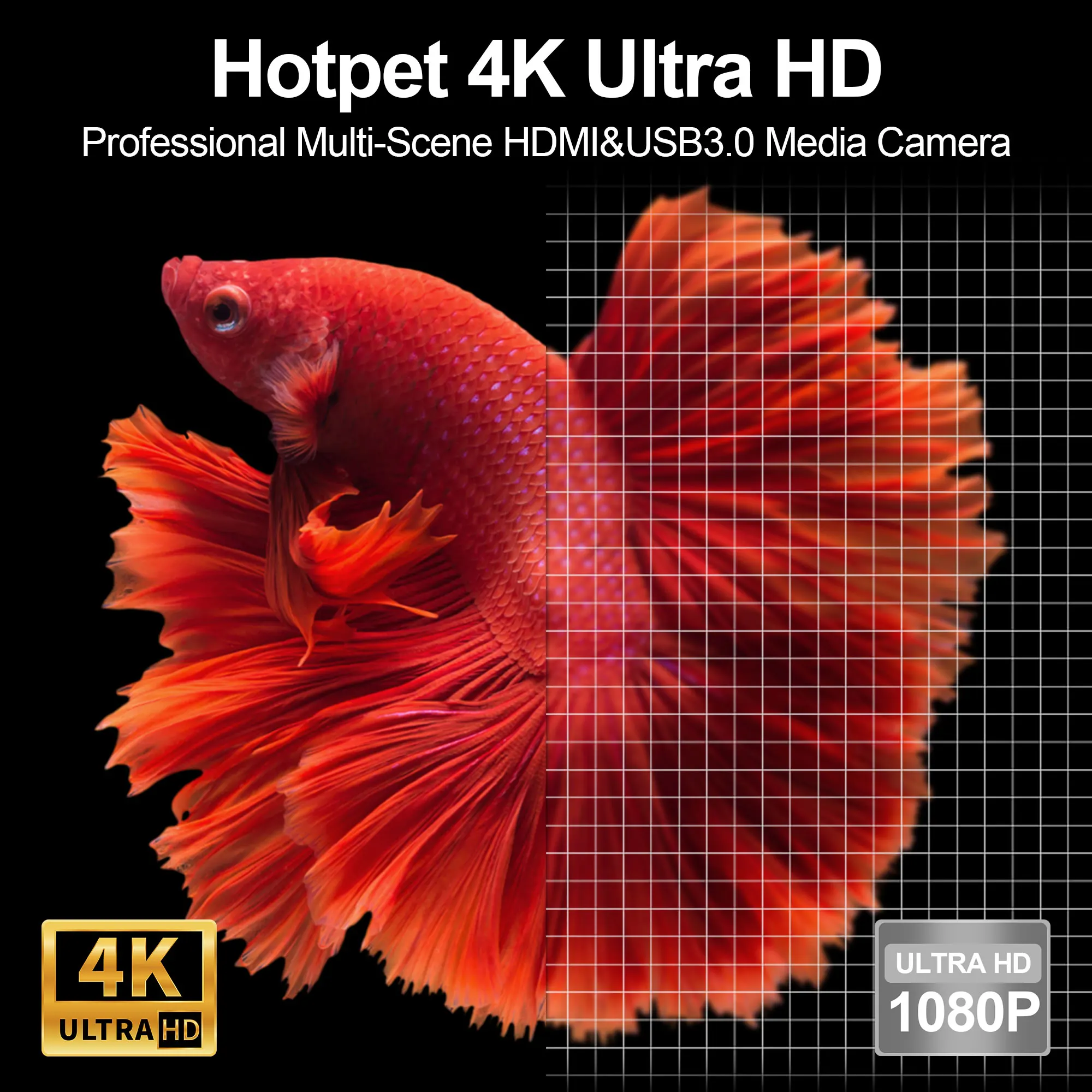 ELP High Speed 60FPS HDMI&USB3.0 Camera CMOS IMX415 Sensor Ultra HD 4K Webcam 3 Display Modes 3840*2160P Induatrial USB Camera