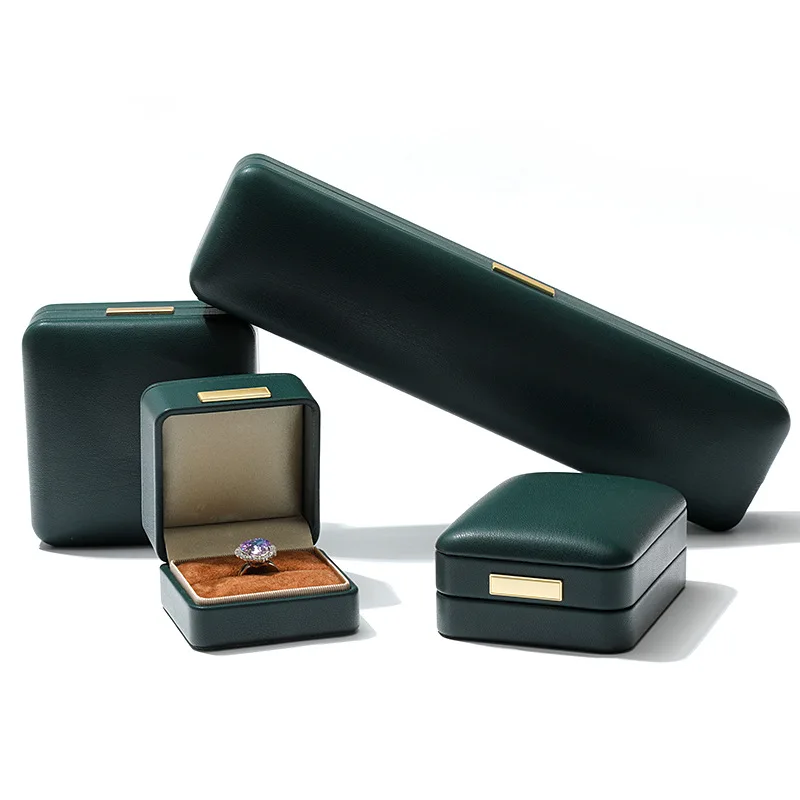 Luxury Jewelry Gift Box High quality PU Leather Jewelry Boxes for