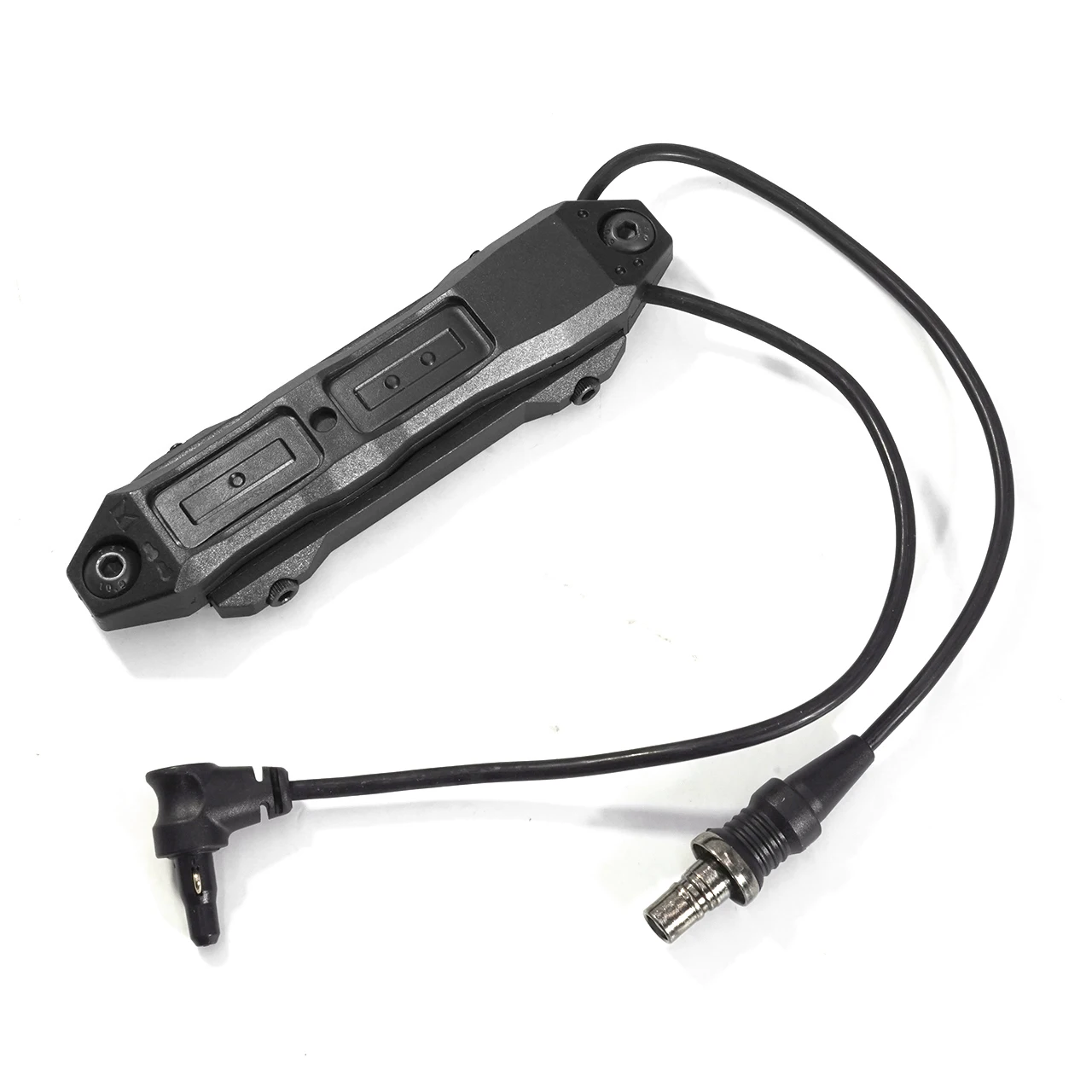 SOTAC TAPS Dual Switch Button SF Flashlight Plug DBAL Laser Pointer Crane Plug 2.5mm 3.5mm Black and Tan Color