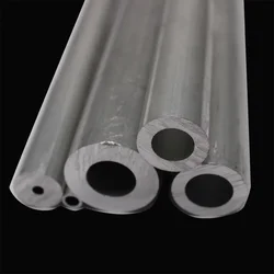 Versatile Aluminium Round Pipe Tube with Multiple Outer Diameter Options - 25x5mm 1pc (Length 100mm)