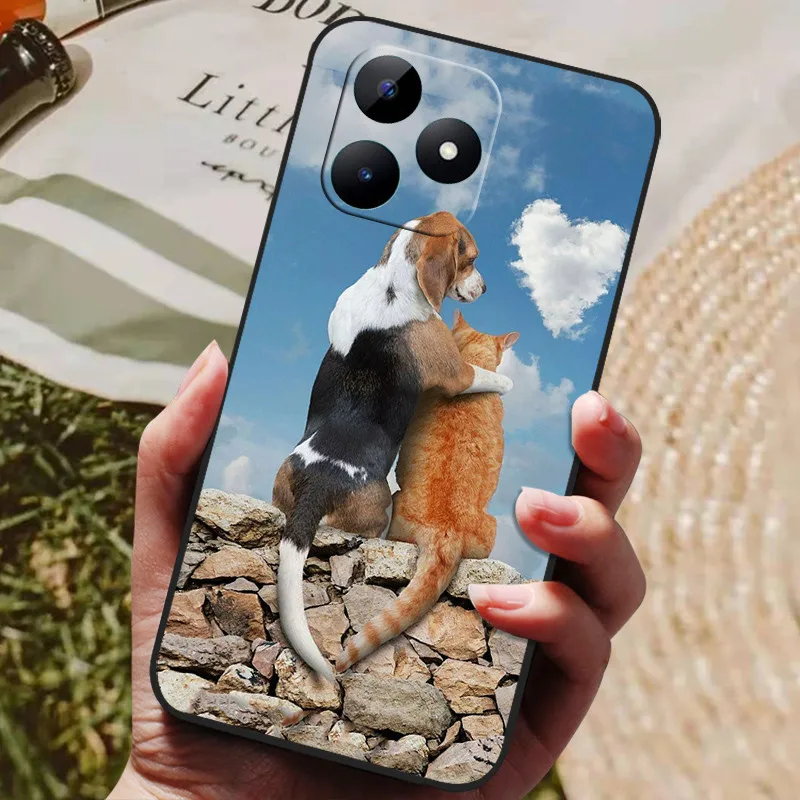Soft TPU Silicone Protective Back Cover - Fashionable Phone Case Coque