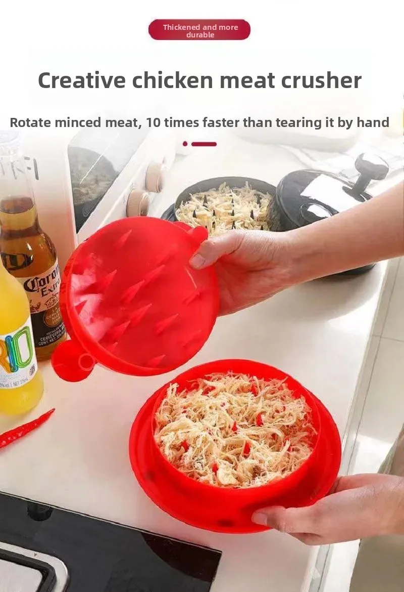 Separatore di carne di petto di pollo per uso domestico, utensile da cucina per preparare pappe per bambini, tagliare e separare la carne dal petto di pollo_voghion.com