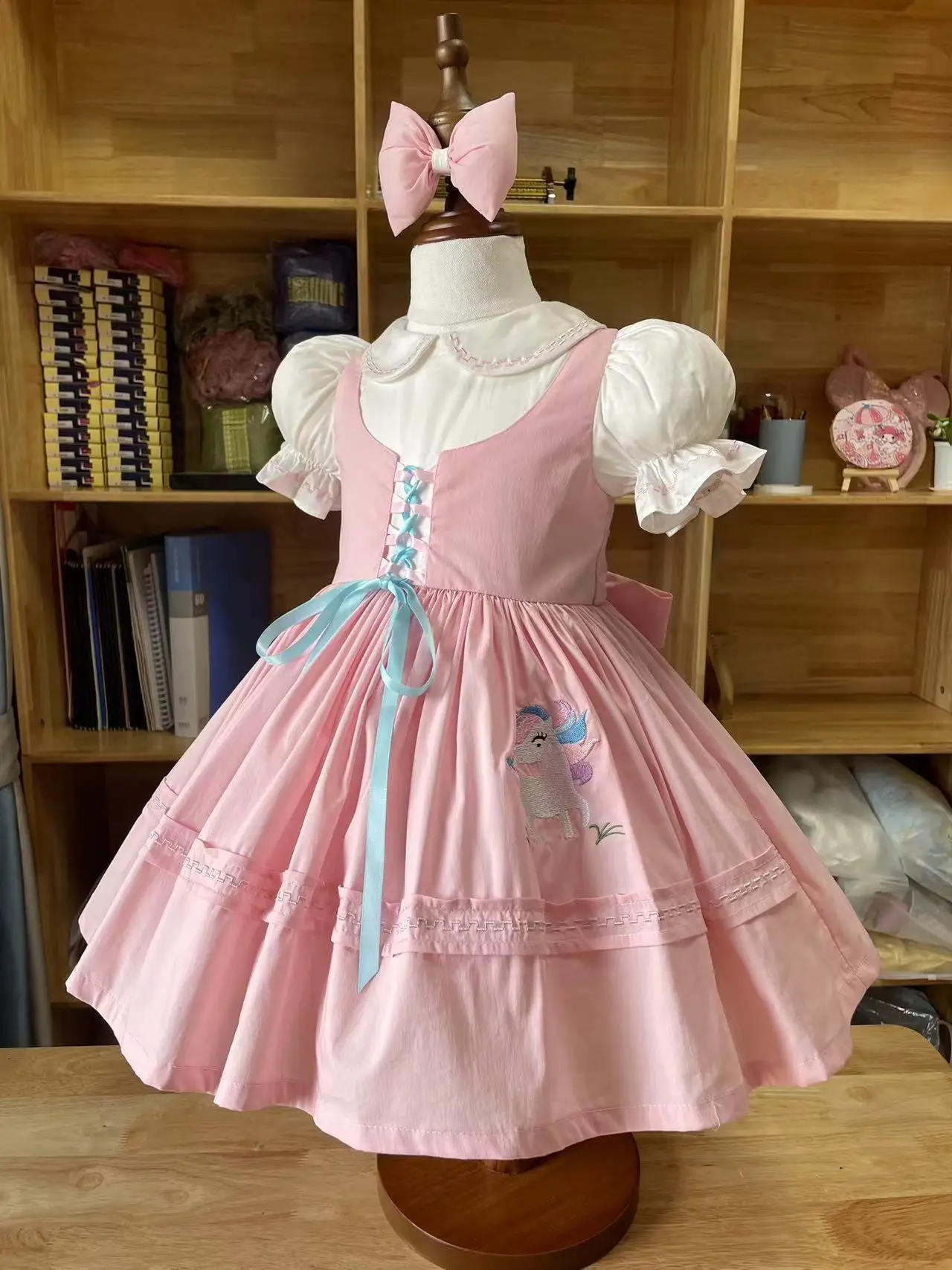 Pink Dress Vintage Easter Dresses For Toddlers Baby Girls Peter