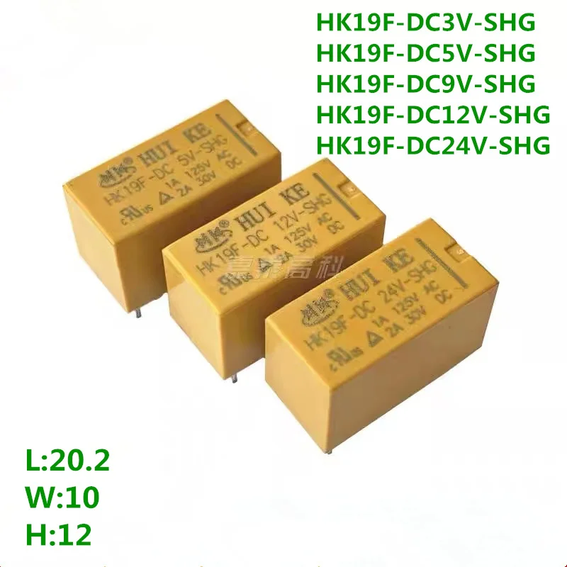 реле для телефона HK19F 3V 5V 9V